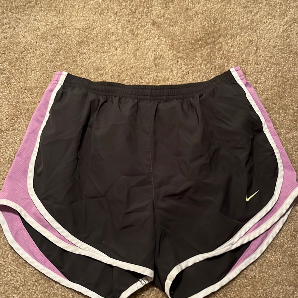 Black NIKE athletic shorts